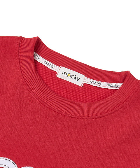 MACKY Golf: Delight Sweatshirt - Red