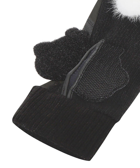 WideAngle: Co Casual Cold Weather Double-Handed Gloves L - Black