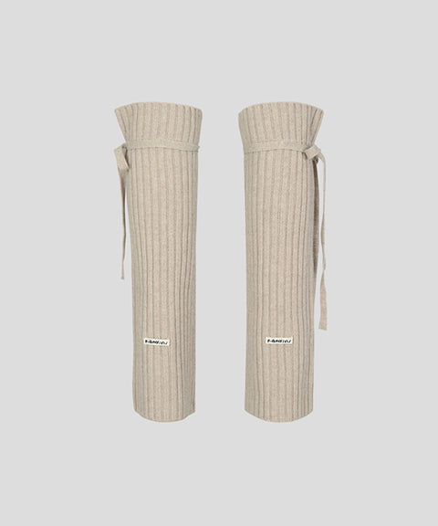 KANDINI Lambswool Warmer - Oatmeal