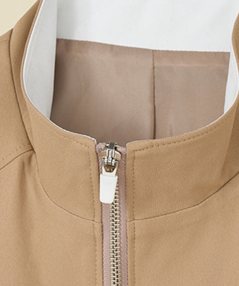 FORDI Out Pocket Jumper - Beige