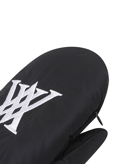 ANEW GOLF: Logo Cold Protection Both Hands - Black