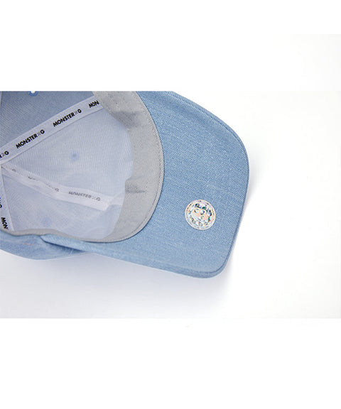 Monster G Golf & Daily Ball Cap Denim Blue