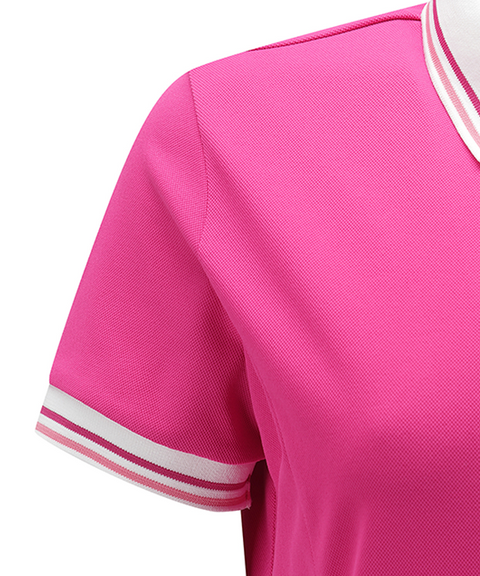 ANEW Golf: Women Pleated Skirt Pique Dress - Hot Pink