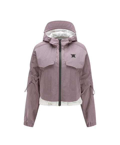 ANEW Golf: Women Ribstop Hoody Windbreker Jacket